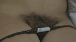 Compilation, my 58 year old wife shows off her hirsute twat whilst watching 'em masturbate - 8 image