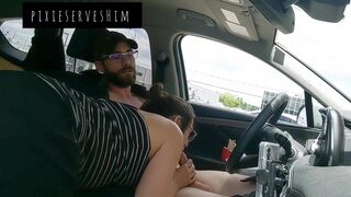 Sexually Excited Coworker Eats My Cock and Cum for Lunch in Public - pixieservesHim & pixieservesMe - 4 image