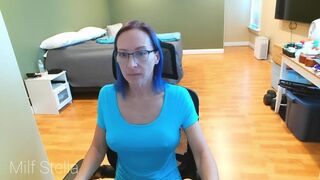 CAMMING E14 Morning Coffee Live Stream With Mother I'd Like To Fuck Stella - 4 image