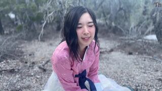 KPop Girl Fucks Actor in Korean Forest K-Drama Sex Scene - 8 image