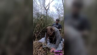 Public compilation sexy bbw doggystyle creampie on nature trail outdoors and use remote vibrator on fat wet pink pussy in car - 2 image