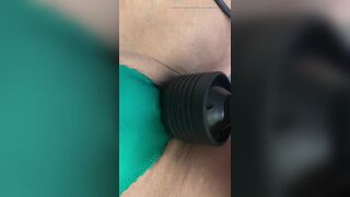 Wetwife tied up and teased 2 - 9 image