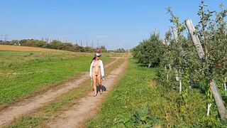 Walking naked in a orchard and pick apples! - 14 image