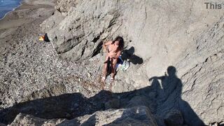 Milf is Shocked! She had to Suck&Fucks on the Beach!1 - 3 image