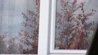 Konstanzia & Penis73 get naked in public, no panties & bra!