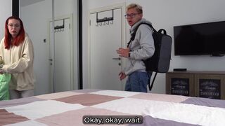 Step Mom Tori Mur's secret addiction: Tori Mur starving for step son's hard cock! - 1 image