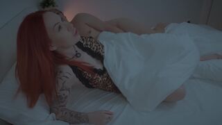 Stepson pounds pregnant stepmom in shared bed after a rough fight!