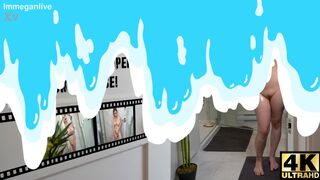 ImMeganLive's POV oil-soaked shower with dirty talk and moaning - 3 image