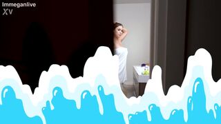 ImMeganLive's POV oil-soaked shower with dirty talk and moaning - 8 image