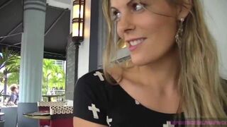 Heather Silk & Novan Ryan flaunt their curves in a steamy outdoor lunch with a lucky hubby - 5 image
