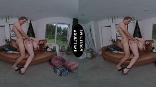 Lauren Phillips cheats on her husband with her neighbor while he watches in POV virtual reality - 12 image