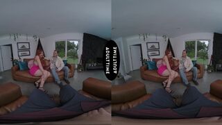 Lauren Phillips cheats on her husband with her neighbor while he watches in POV virtual reality - 6 image